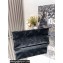 Dior Medium Book Tote Bag in Black D-Lace Butterfly Embroidery 2024
