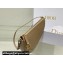 Dior Saddle Shoulder Pouch Bag in Beige Goatskin 2024