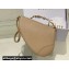 Dior Saddle Shoulder Pouch Bag in Beige Goatskin 2024