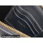 Dior Saddle Shoulder Pouch Bag in Black Goatskin 2024
