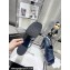 Chanel Patent Crumpled Lambskin Platform Sandals G45016 Blue 2024