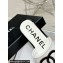 Chanel CC Logo Fabric Flat Mules White 2024
