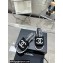 Chanel CC Logo Fabric Heel Mules Black 2024