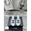 Chanel CC Logo Fabric Heel Mules White 2024