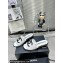 Chanel CC Logo Fabric Heel Mules White 2024