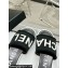 Chanel Logo Fabric Flat Mules Black 2024