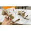Cheap Sale Hermes Heel 5.5cm Bikini sandals White with oversized Chaine d'Ancre