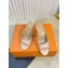 Louis Vuitton Heel 8.5cm Super Mules in Monogram-debossed patent calf leather Beige 2024