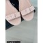 Chanel Crystal Bow Wedge Sandals Glitter Pink 2024