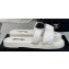 Chanel Lambskin Quilting and Bow Mules White 2024