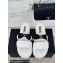 Chanel Lambskin Quilting and Bow Mules White 2024