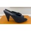 Louis Vuitton Heel 8.5cm Super Mules in Strass Black 2024