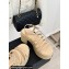 Chanel Calfskin tubular Wedge Sandals Beige 2024