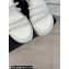 Chanel Calfskin tubular Wedge Sandals White 2024