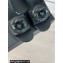 Chanel Heel 6.5cm Lambskin Mules with Camellia G45499 Black 2024