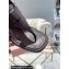 Miu Miu Heel 5cm Calfskin leather Thong Sandals Coffee with Buckle 2024