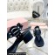 Miu Miu Heel 5cm Calfskin leather Thong Sandals Black with Buckle 2024