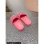 Miu Miu Matelassé nappa leather slides Pink with Crystal Logo 2024