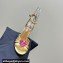 Aquazzura Heel 9.5cm Love Me Sandals in Leather Gold 2024