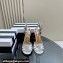 Aquazzura Heel 9.5cm Love Me Sandals in Leather Silver 2024