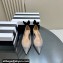 Aquazzura Bow Tie Ballets in Mesh Black 2024