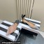 Aquazzura Bow Tie Ballets in Mesh Black 2024