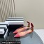 Aquazzura Bow Tie Ballets in Mesh Red 2024
