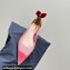 Aquazzura Bow Tie Ballets in Mesh Red 2024