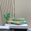 Aquazzura Bow Tie Ballets in Mesh Green 2024