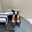 Aquazzura Heel 9.5cm Bow Tie Pumps in Leather Suede Black 2024