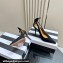 Aquazzura Heel 9.5cm Bow Tie Pumps in Leather Suede Black 2024