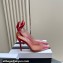 Aquazzura Heel 9.5cm Bow Tie Pumps in Mesh Red 2024