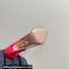 Aquazzura Heel 9.5cm Bow Tie Pumps in Mesh Red 2024