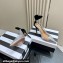 Aquazzura Heel 9.5cm Bow Tie Pumps in Mesh Black 2024