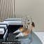 Aquazzura Heel 9.5cm Comet Pumps in Leather Silver 2024