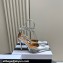 Aquazzura Heel 9.5cm Comet Pumps in Leather Silver 2024