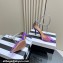 Aquazzura Heel 9.5cm Comet Pumps in PVC Purple 2024