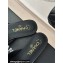 Chanel Heel 1.5cm Lambskin Mules with Camellia Black 2024