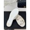 Chanel Heel 1.5cm Lambskin Mules with Camellia White 2024