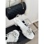 Chanel Heel 6cm Calfskin Quilting CC Logo Sandals White 2024