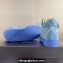 Chanel Denim Sneakers with Ankle Logo Top Quality Blue 2024