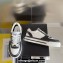 Chanel Calfskin CC Logo Sneakers Top Quality White/Black 2024