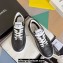 Chanel Calfskin CC Logo Sneakers Top Quality Black 2024