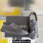 Chanel Calfskin Logo Sneakers Top Quality Black 2024