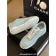 Chanel CC Logo Calfskin Sneakers G39978 Green 2024