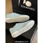 Chanel CC Logo Calfskin Sneakers G39978 Green 2024