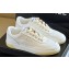 Chanel CC Logo Calfskin Sneakers G39978 White/Yellow 2024