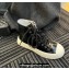 Chanel CC Logo Patent Calfskin High-top Sneakers G45561 Black 2024