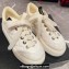 Chanel Quilting Platform Sneakers White 2024
