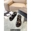 Chanel CC Logo Beach Sandals Patent Black Spring 2024